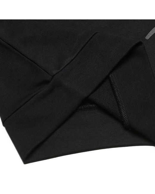 Emporio Armani Black Round Collar Long Sleeve Sweater