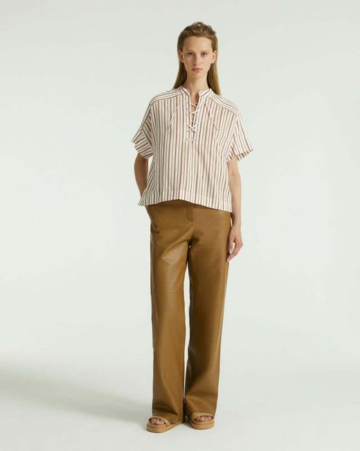 Yves Salomon Multicolor A Short Sleeved Shirt
