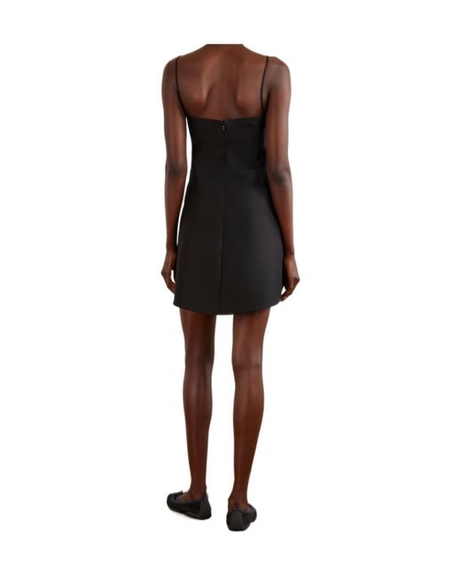 Balenciaga Black Babydoll Strap Dress