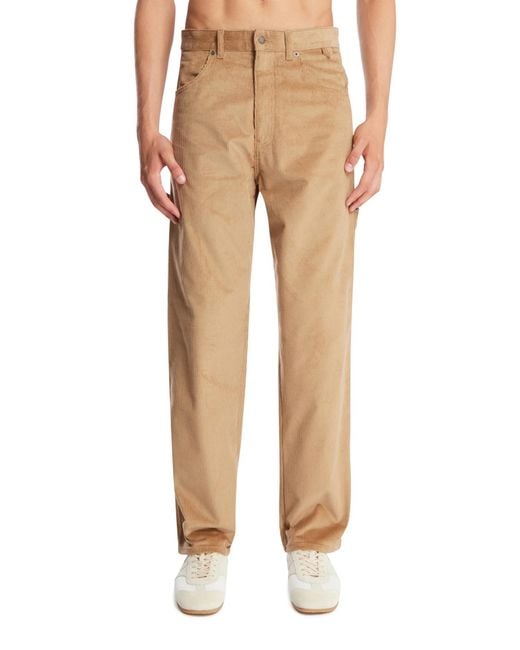 DARKPARK Natural Casual Pants With Belt Loops for men
