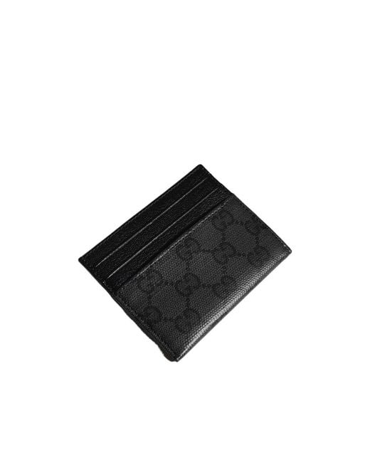 Gucci Black Essence Classic Card Case for men