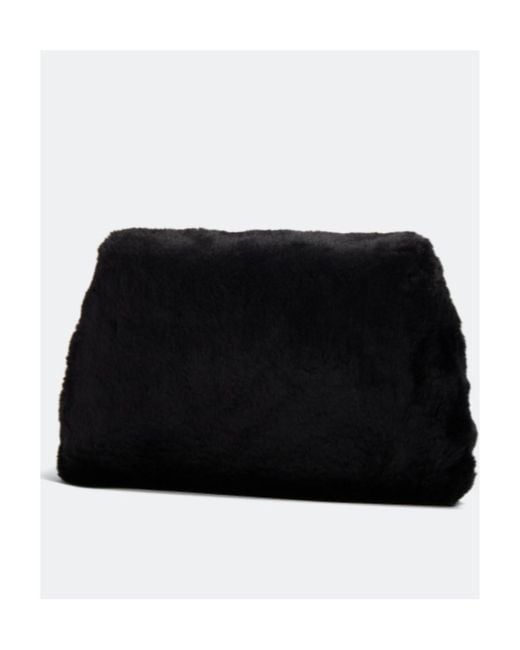 Roger Vivier Black Embellished Chain-Linked Shoulder Bags