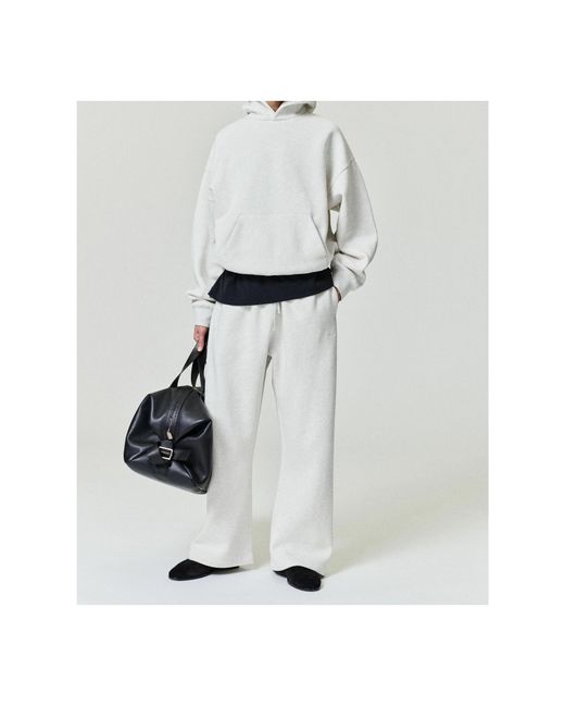 Fear Of God White Signature Classic Hoodie for men