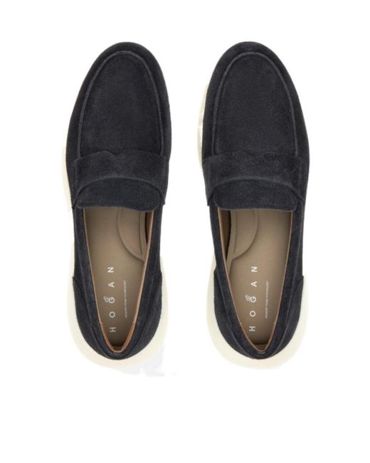 Hogan Blue Interactive³ Loafers for men