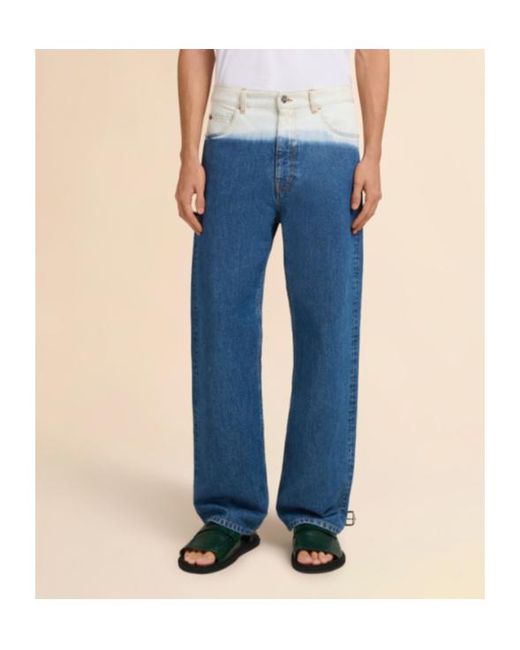 Marni Blue Degradé Finish Denim Jeans for men