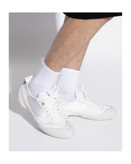 Alexander McQueen White Flexion Sneakers for men