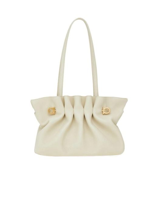 Ferragamo Natural Ferragamo Soft-Bag (S)