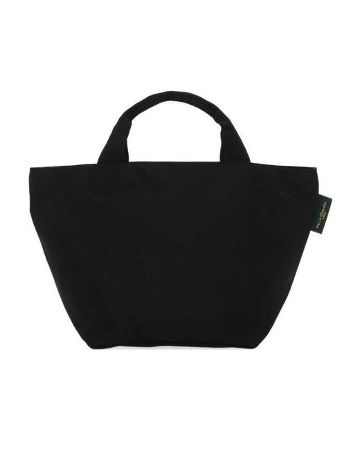 Herve Chapelier Black Hervé Chapelier Medium Square-Base Tote Bag
