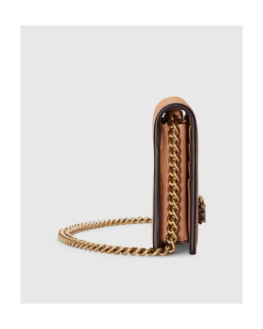 Gucci Natural Interlocking Double G Shoulder Bag