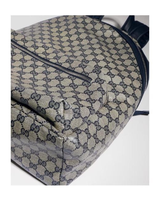 Gucci Gray Essence Classic Medium Backpack for men