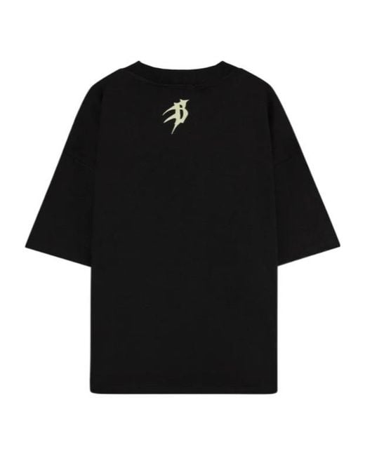 Barrow Black Logo Print T-Shirt for men