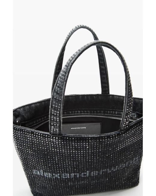 Alexander Wang Black Punch Small Tote