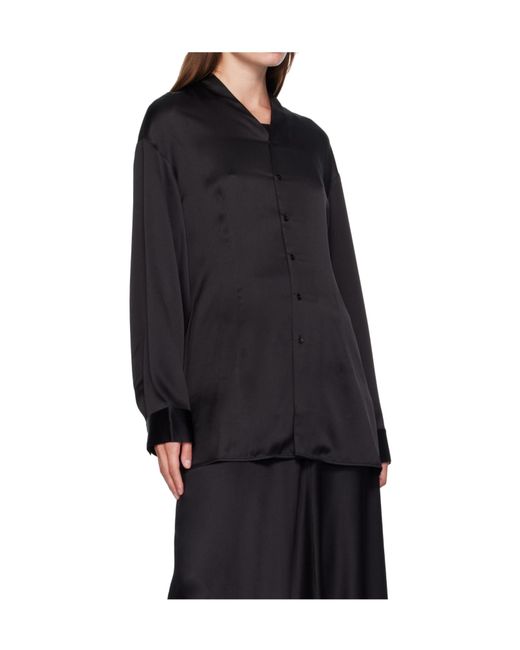 Lisa Yang Black Button-Up Shirt