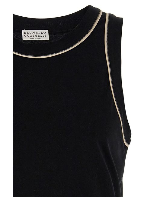 Brunello Cucinelli Black Top
