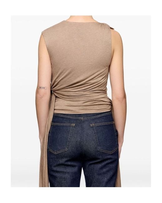 Ganni Natural Top