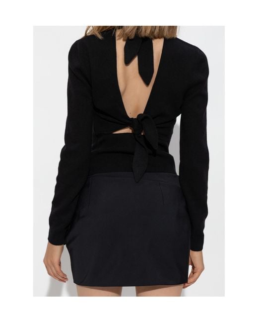 Givenchy Black Turtleneck Long-Sleeve Sweater
