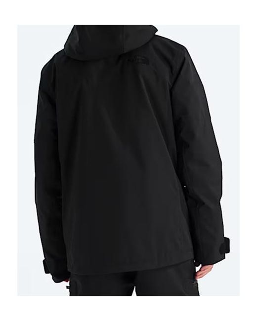 The North Face Black Zip-Up High Neck Chakal Jacket for men