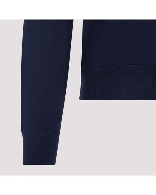 Tom Ford Blue Wool Sweater for men