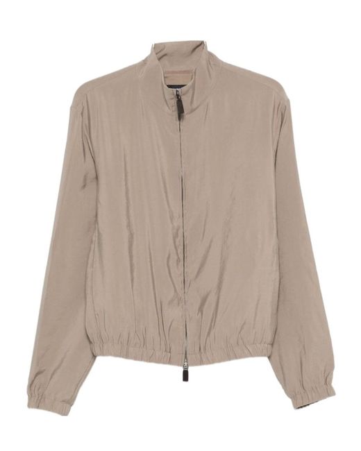 Emporio Armani Natural Zipped Jacket for men