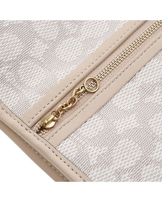 COACH Gray Logo Cross-Body Bag