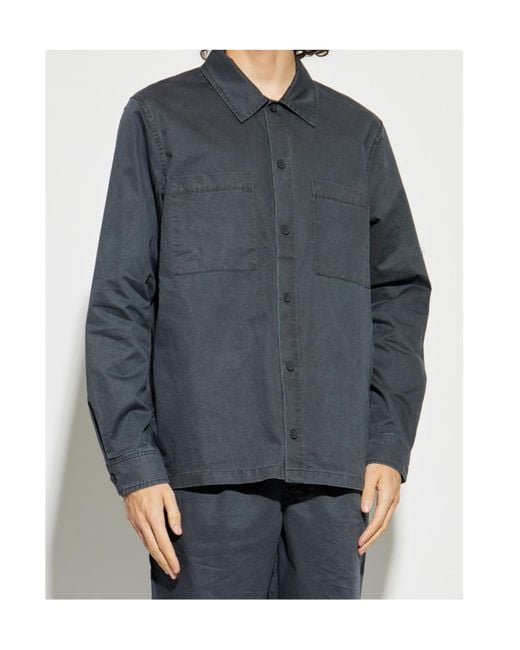 Samsøe & Samsøe Blue Sataka Pocket Button Shirt for men