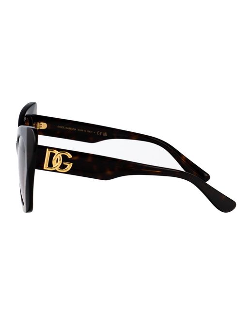 Dolce & Gabbana Multicolor Eyewear Cat-Eye Sunglasses