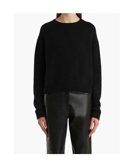 Khaite Black Milo Sweater