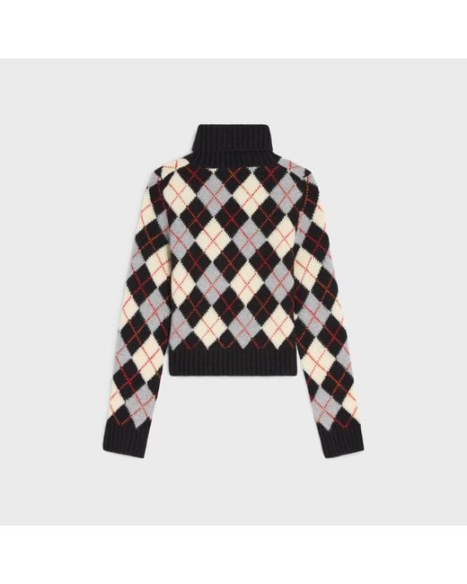 Céline Black Turtleneck Sweater