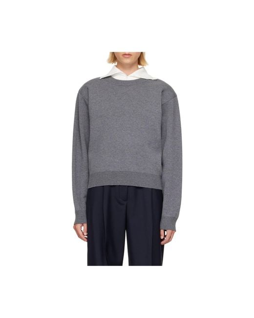 Rohe Gray Crew-Neck Sweater