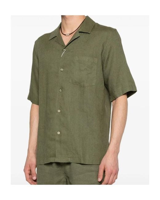 Samsøe & Samsøe Green Short-Sleeved Shirt for men