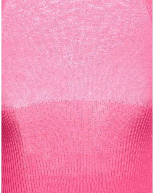Jacquemus Pink Solid Color Tops