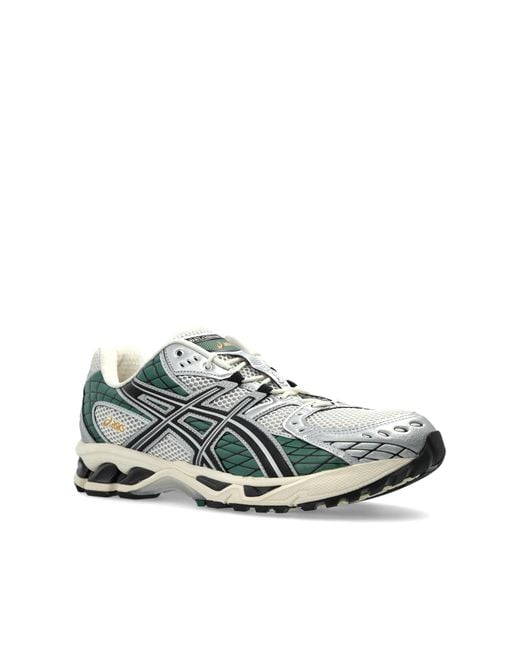 Asics Green Gel-Nimbus 10.1 Lace-Up Sneakers for men