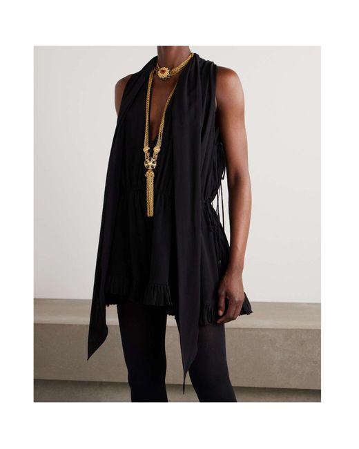 Chloé Black Chloé V-Neck Jumpsuit