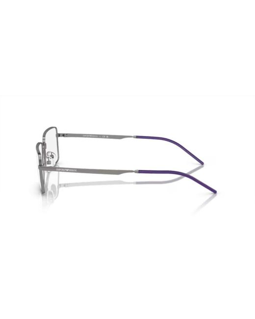 Emporio Armani White Rectangular Flat Mirror for men