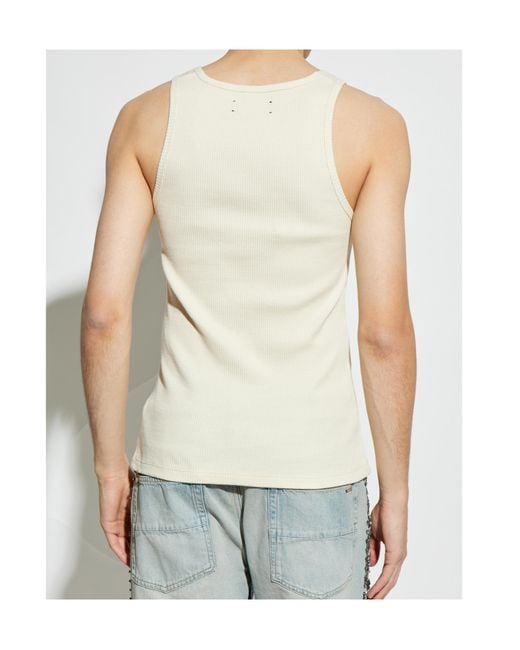 Amiri Natural Sleeveless Tops for men