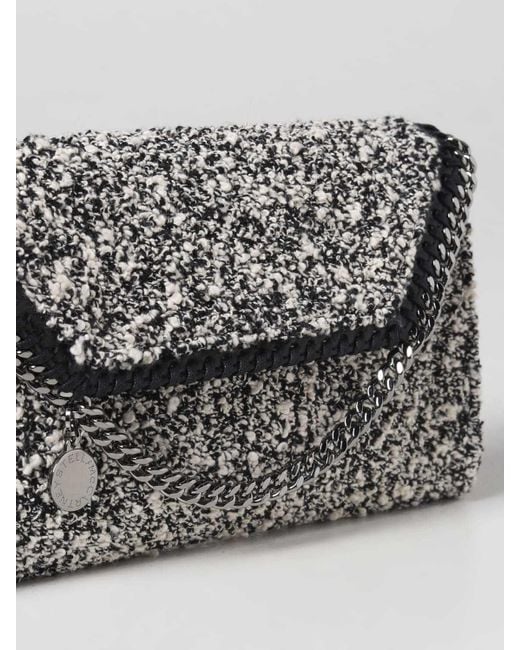 Stella McCartney Gray Graphic-Print Crossbody Bag