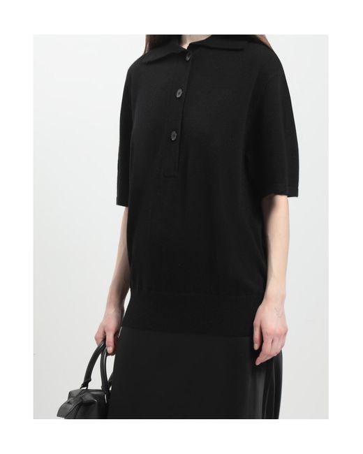 Christopher Esber Black Short Sleeve Dress