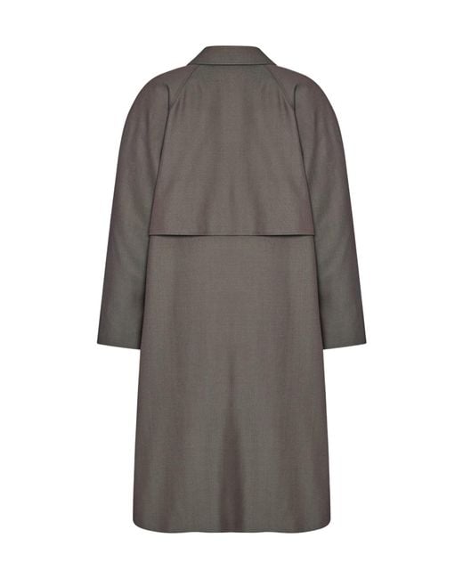 The Row Gray Emma Coat