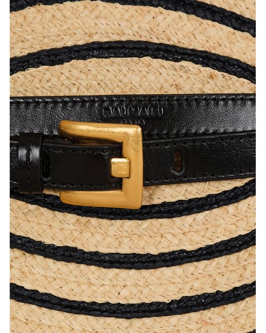 Balmain Metallic Shuffle Belted Tote Bag