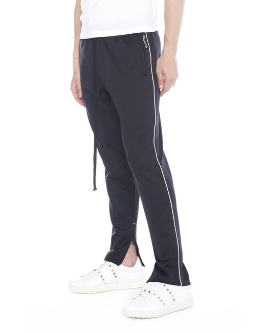 Valentino Gray Side Stripe Trousers for men
