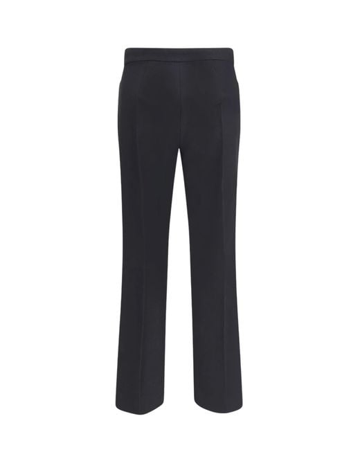 Max Mara Blue 'S Zaffiro Straight-Leg Pants