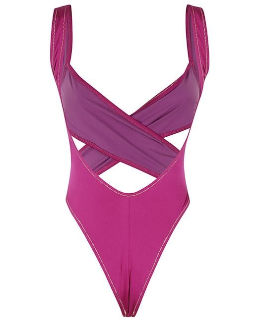 Reina Olga Pink One Piece Swimsuit