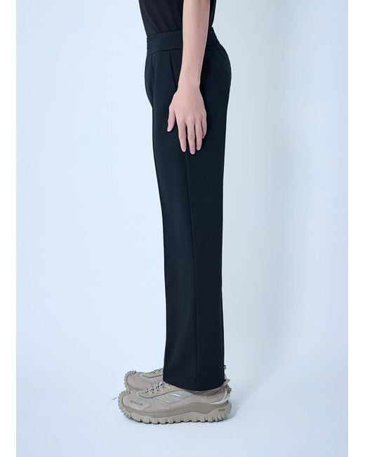 Moncler Blue Side Stripe Wide-Leg Pants for men