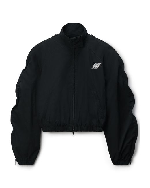 Alexander Wang Black T By Oversized Track Jacket