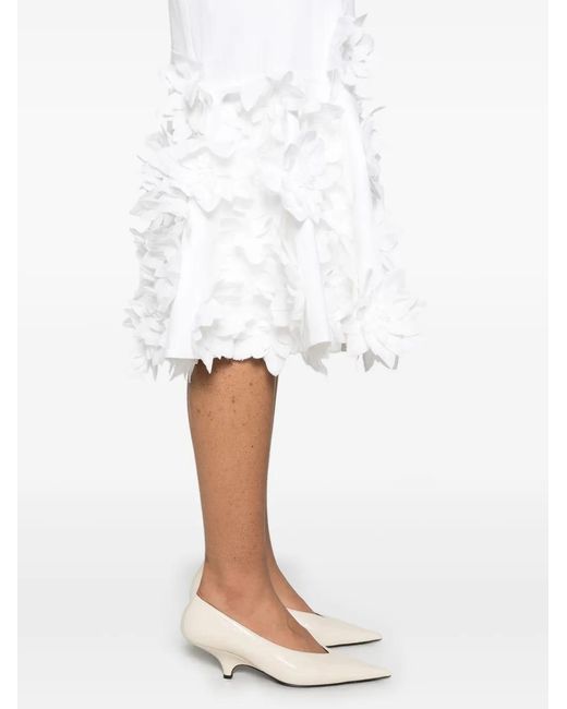 Jonathan Simkhai White Bella Midi Dress