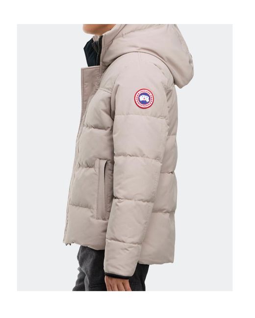 Canada Goose Gray Macmillan Hooded Parka for men