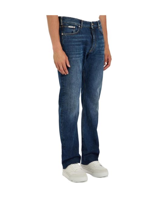Givenchy Blue Straight-Leg Vintage Jeans for men