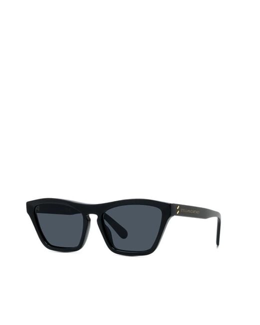 Stella McCartney White Eyewear Cat-Eye Frame Sunglasses for men