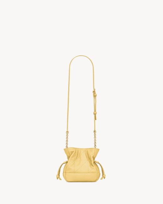 Saint Laurent Metallic Jamie Mini Shoulder Bag