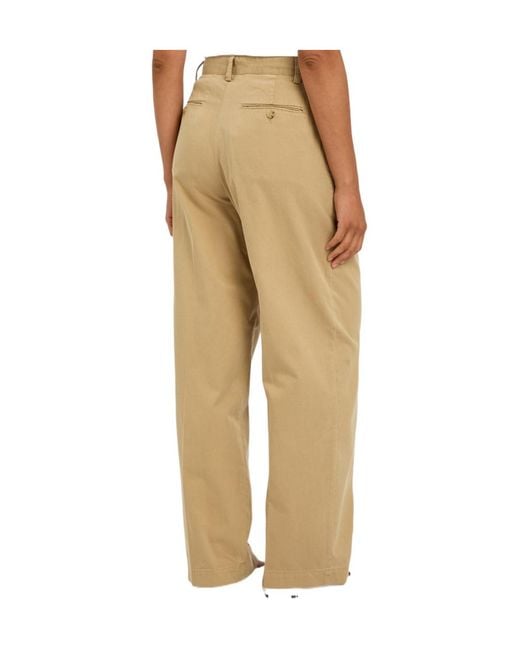 Polo Ralph Lauren Natural Straight-Leg Twill Trousers